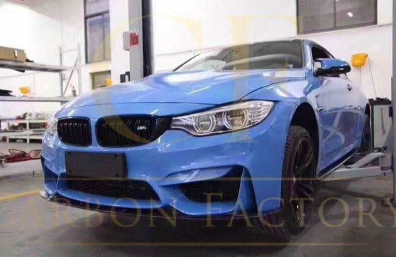 3D Style Carbon Fibre Front Splitter for BMW F80 M3 F82 F83 M4 14-20 - Carbon Factory