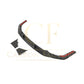 AB Style Pre-Preg Carbon Fibre Front Splitter for Audi 4K RS7 20-22 - Carbon Factory