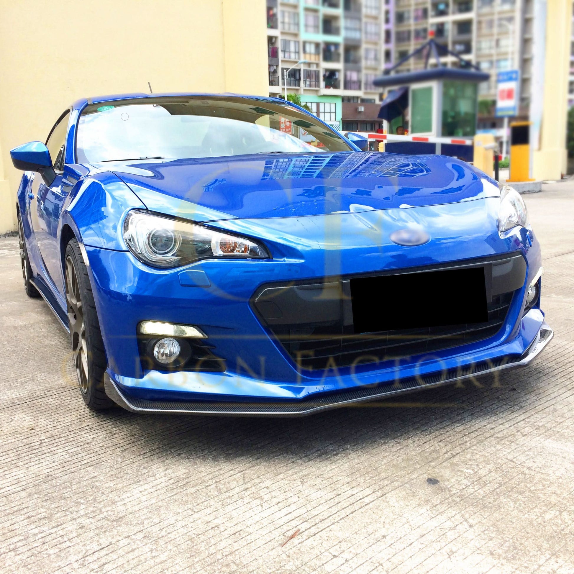 AC Style Carbon Fibre Front Splitter for Toyota GT86 13-16 - Carbon Factory