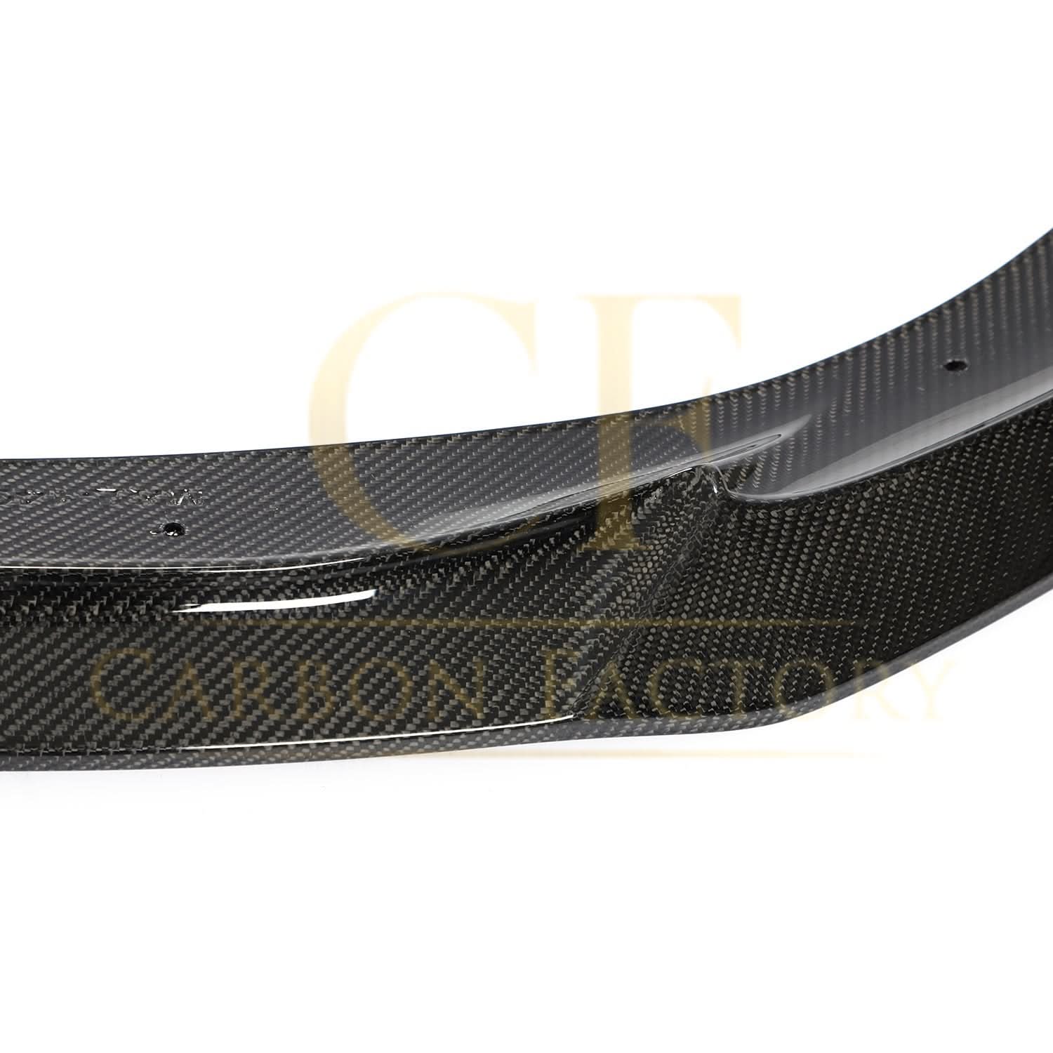 AMG Style Carbon Fibre Front Splitter for Mercedes W213 E Class Facelift Saloon 21-Present - Carbon Factory