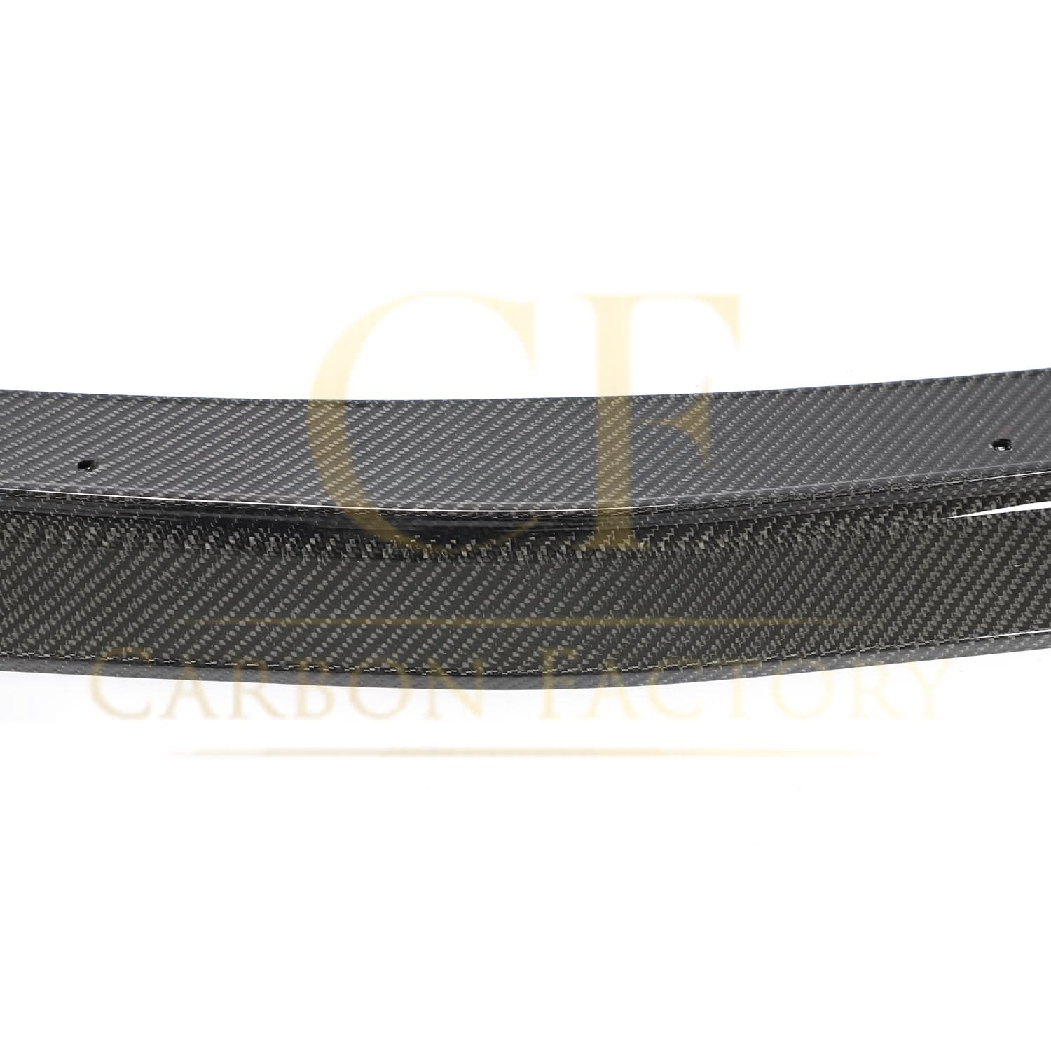 AMG Style Carbon Fibre Front Splitter for Mercedes W213 E Class Facelift Saloon 21-Present - Carbon Factory