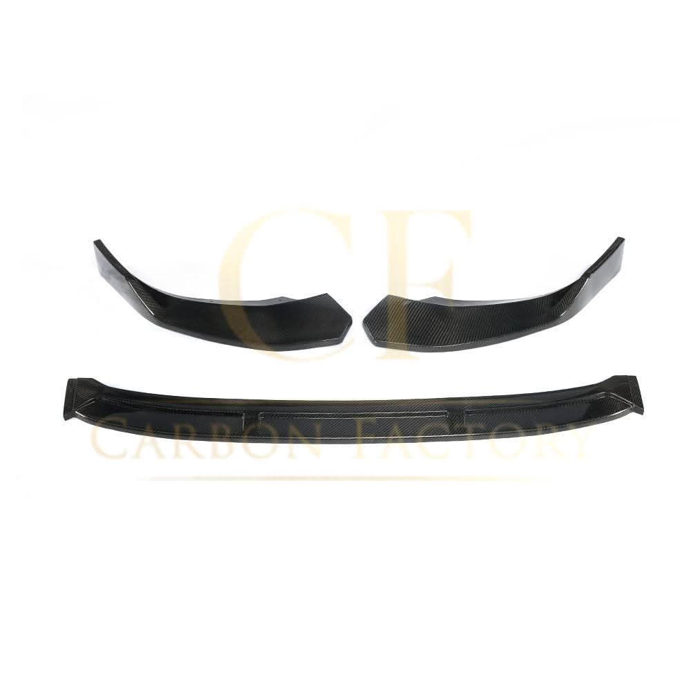 BB Style Carbon Fibre Front Splitter for Audi A4 B9 S Line & S4 16-18 - Carbon Factory