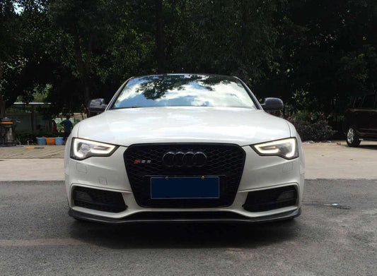 C Style Carbon Fibre Front Splitter for Audi B8.5 S5 A5 S Line 11-16 - Carbon Factory