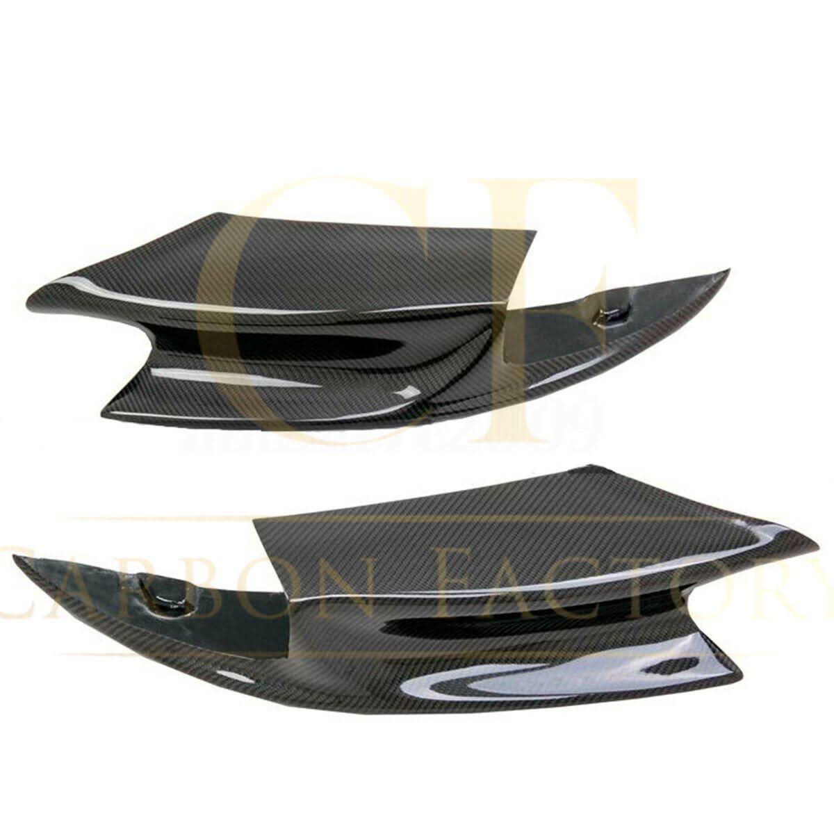 Carbon Fibre Front Splitter Covers for BMW F10 M5 10-17 - Carbon Factory
