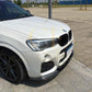 Carbon Fibre Front Splitter for BMW F25 X3 F26 X4 M Sport 15-18 - Carbon Factory