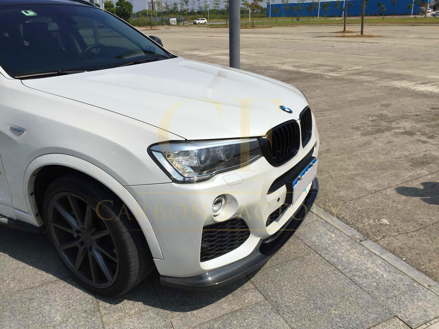 Carbon Fibre Front Splitter for BMW F25 X3 F26 X4 M Sport 15-18 - Carbon Factory