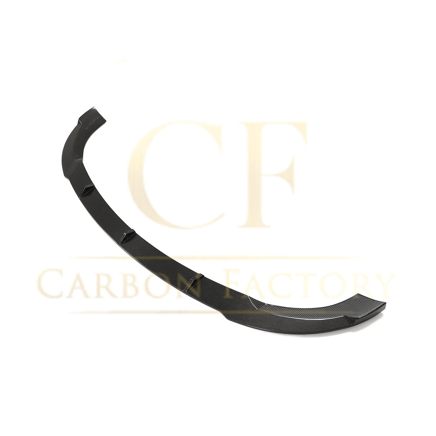 Carbon Fibre Front Splitter for Mercedes W213 E Class Facelift Saloon Non AMG 19-Present - Carbon Factory