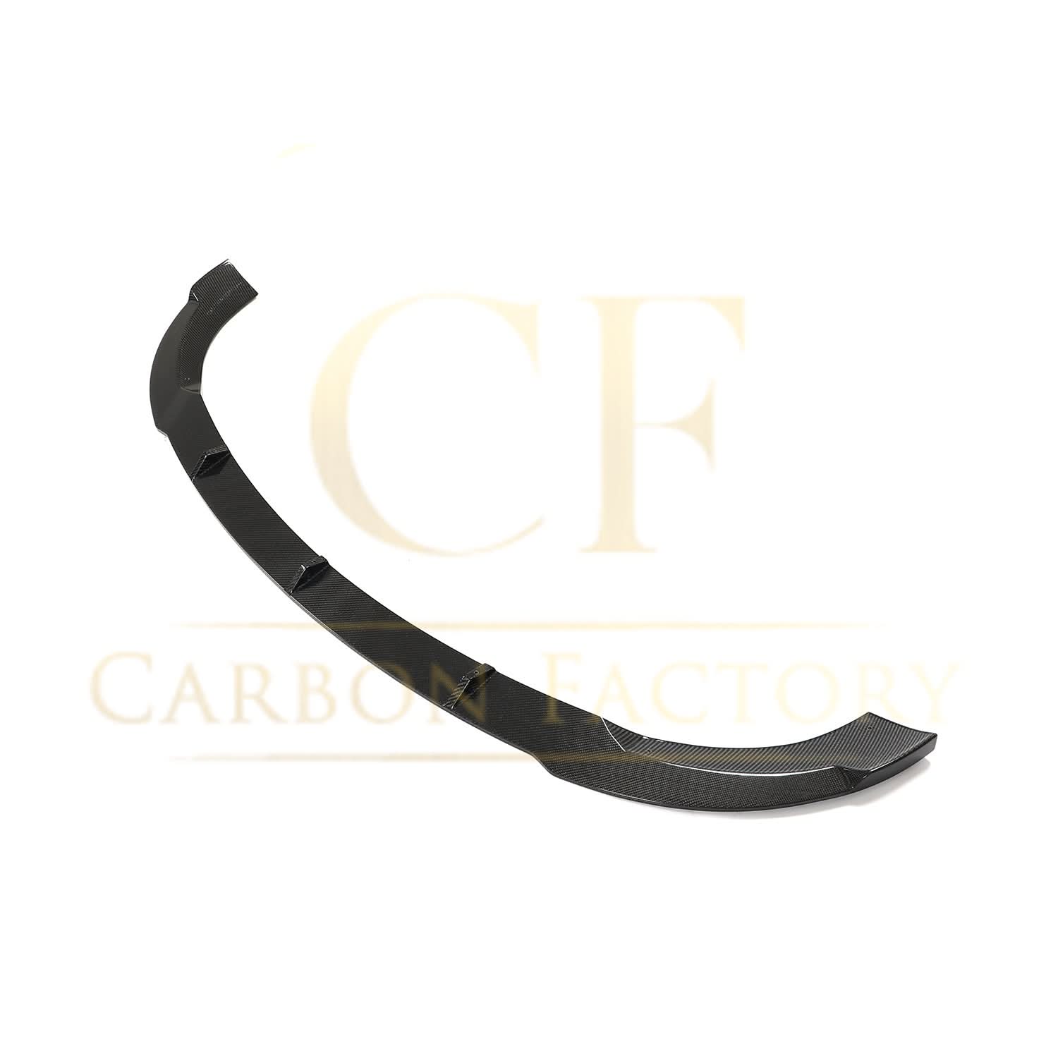 Carbon Fibre Front Splitter for Mercedes W213 E Class Facelift Saloon Non AMG 19-Present - Carbon Factory