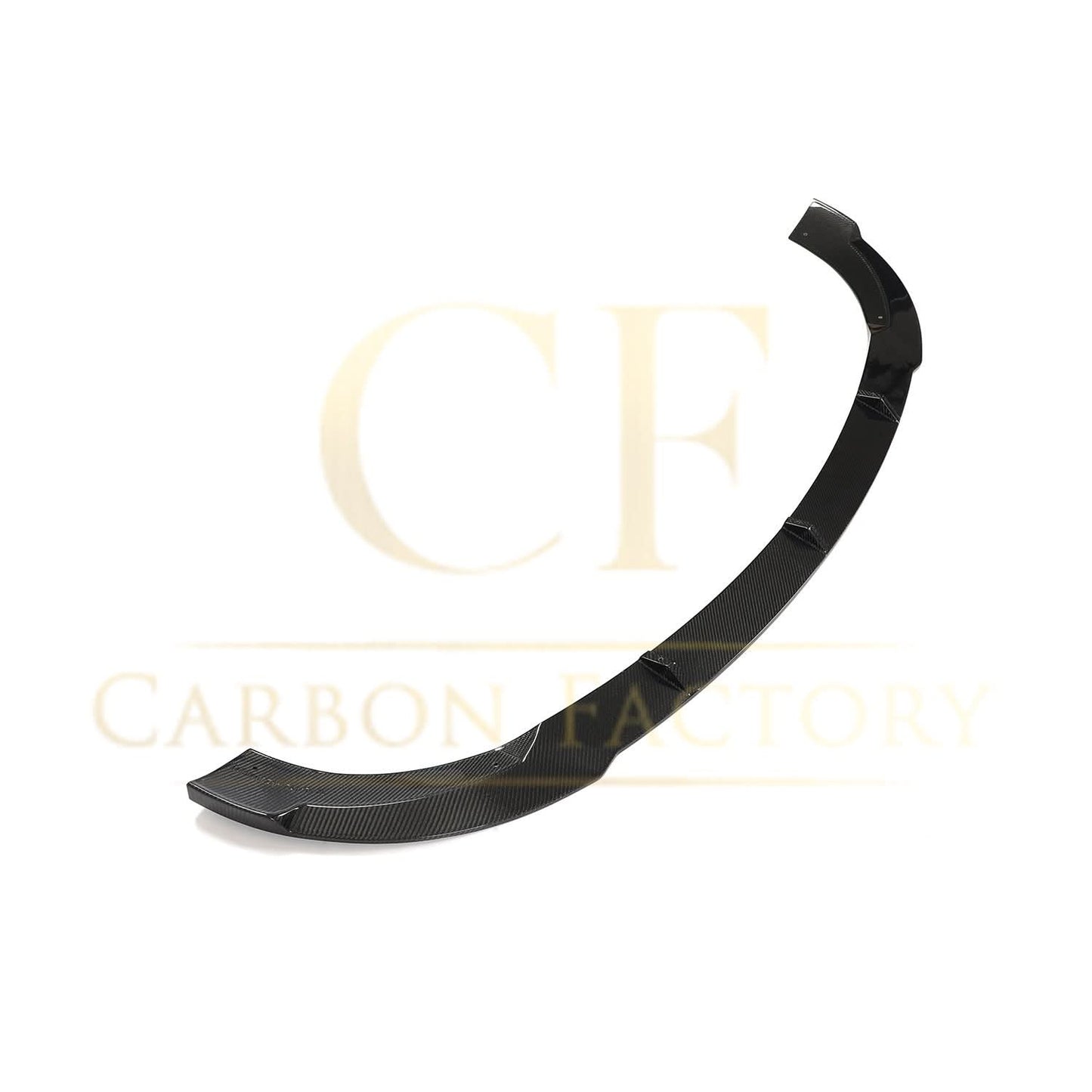 Carbon Fibre Front Splitter for Mercedes W213 E Class Facelift Saloon Non AMG 19-Present - Carbon Factory