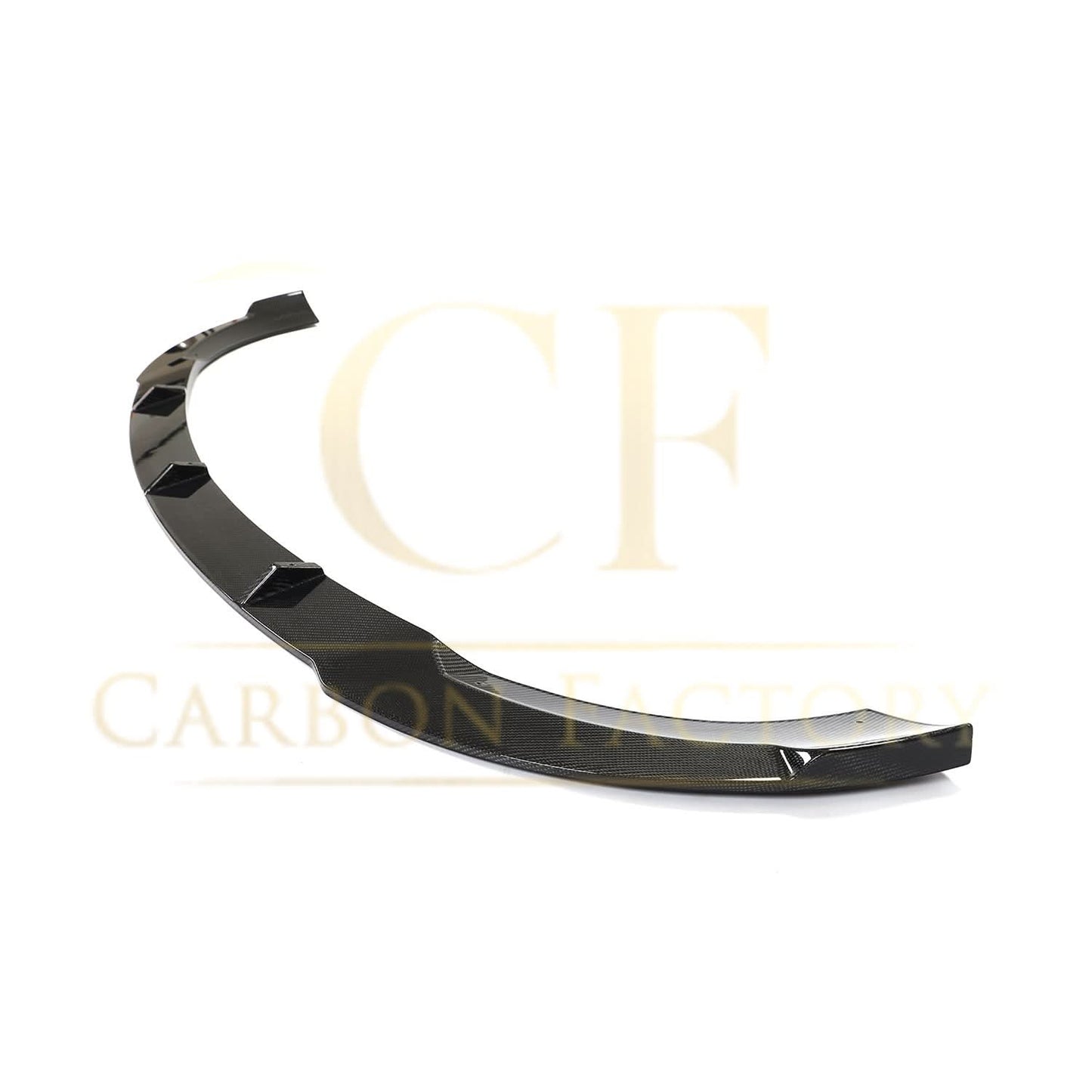 Carbon Fibre Front Splitter for Mercedes W213 E Class Facelift Saloon Non AMG 19-Present - Carbon Factory