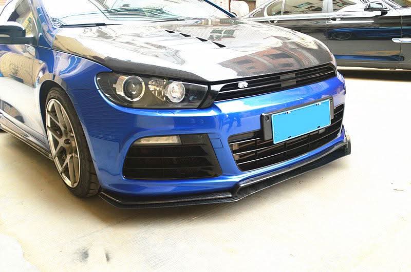 Carbon Fibre Front Splitter for VW Scirocco R 09-14 - Carbon Factory