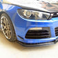 Carbon Fibre Front Splitter for VW Scirocco R 09-14 - Carbon Factory