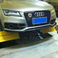 CF Style Carbon Fibre Front Splitter for Audi 4G A7 S Line S7 10-18 - Carbon Factory