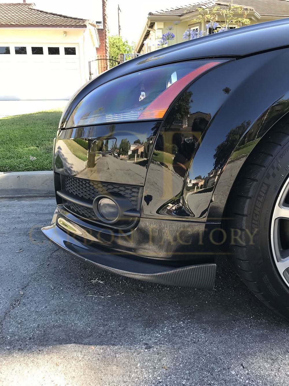 CF Style Carbon Fibre Front Splitter for Audi 8J TT MK2 07-11 - Carbon Factory