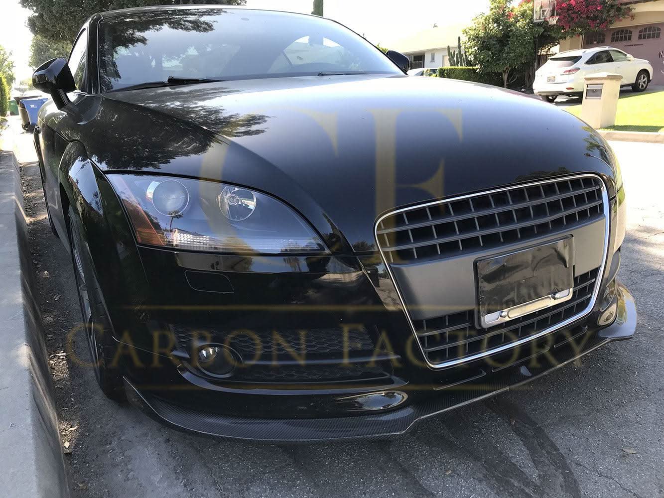 CF Style Carbon Fibre Front Splitter for Audi 8J TT MK2 07-11 - Carbon Factory