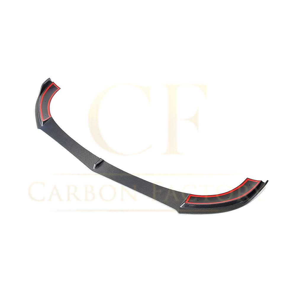 CF Style Carbon Fibre Front Splitter for Mercedes W213 E Class Saloon 16-20 - Carbon Factory