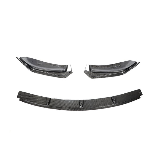 CF Style Carbon Fibre Front Splitter for Tesla Model 3 16-23 - Carbon Factory