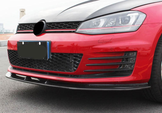 CF Style Carbon Fibre Front Splitter for VW Golf MK7 GTI 14-17 - Carbon Factory