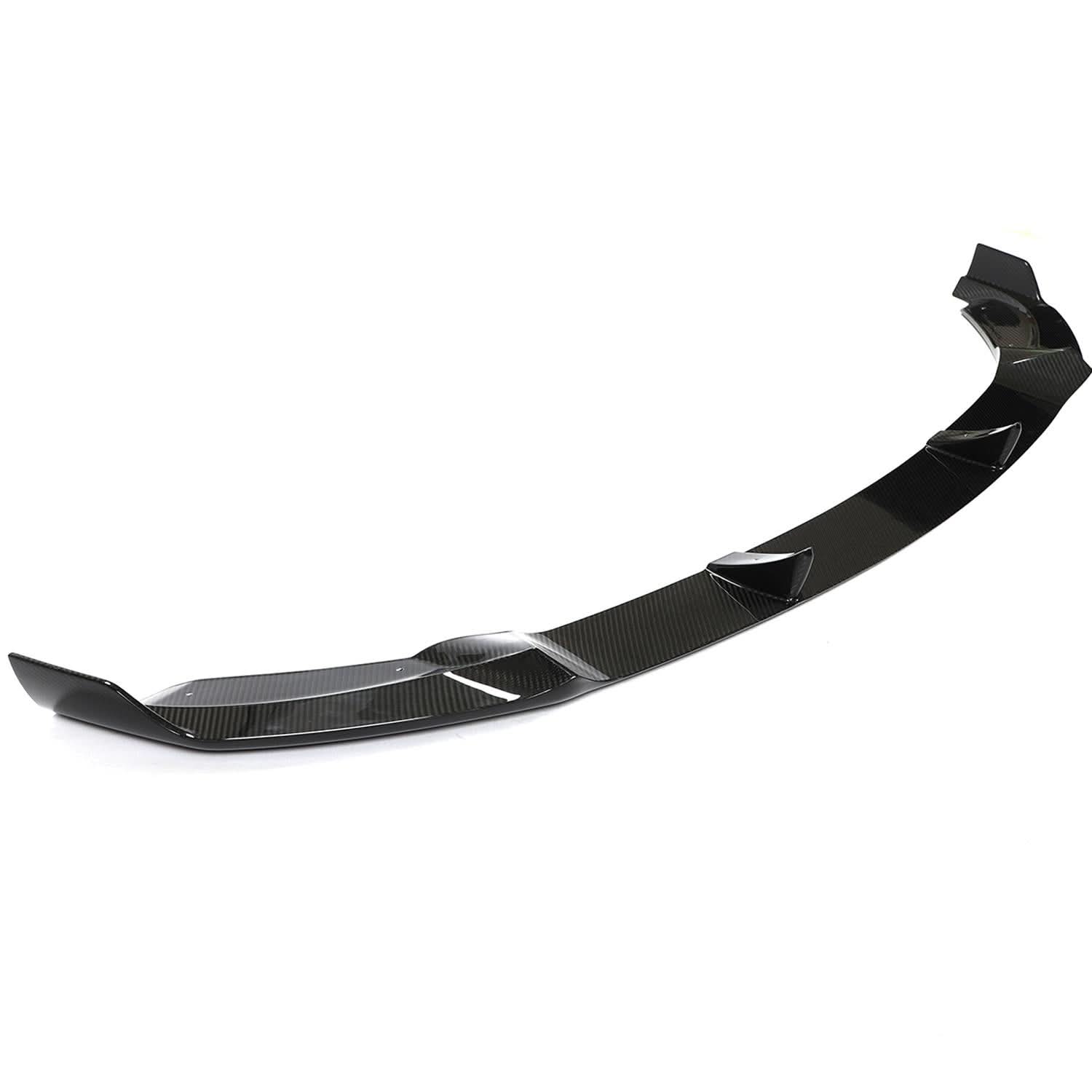 CS Style Pre-Preg Carbon Fibre Front Splitter for Tesla Model Y 19-23 - Carbon Factory