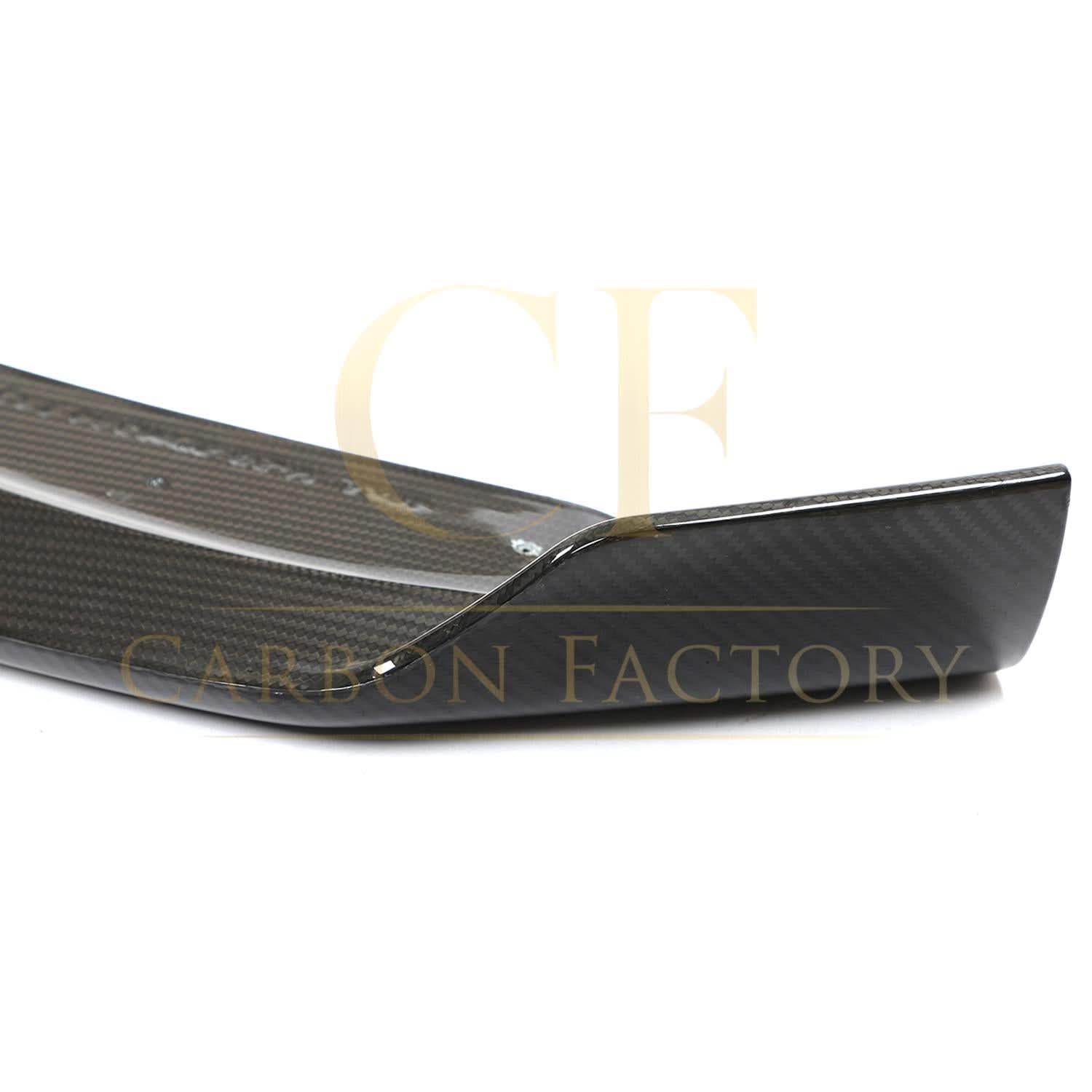 CS Style Pre-Preg Carbon Fibre Front Splitter for Tesla Model Y 19-23 - Carbon Factory