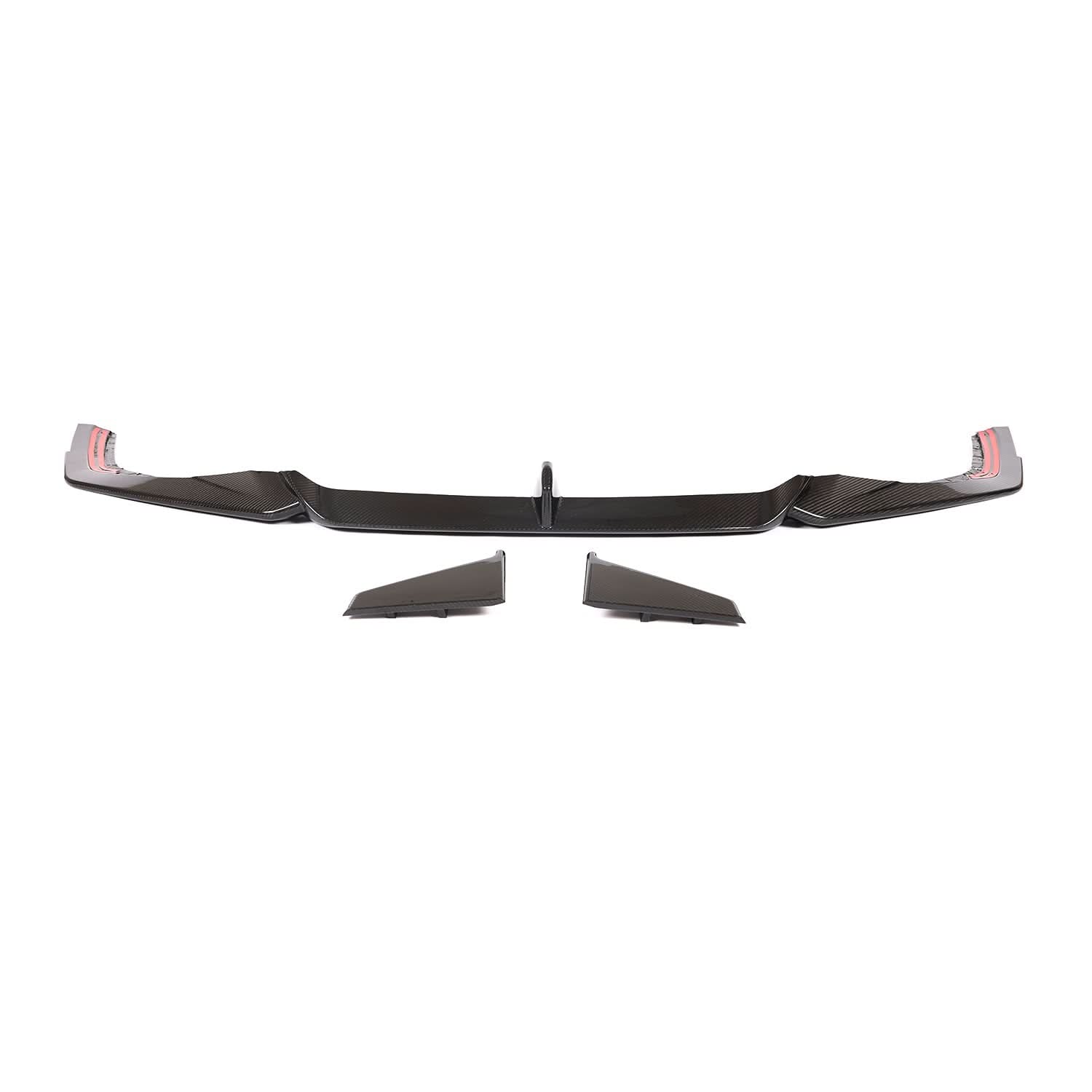 ED Style Pre-Preg Carbon Fibre Front Splitter for Audi 4K RS7 20-22 - Carbon Factory