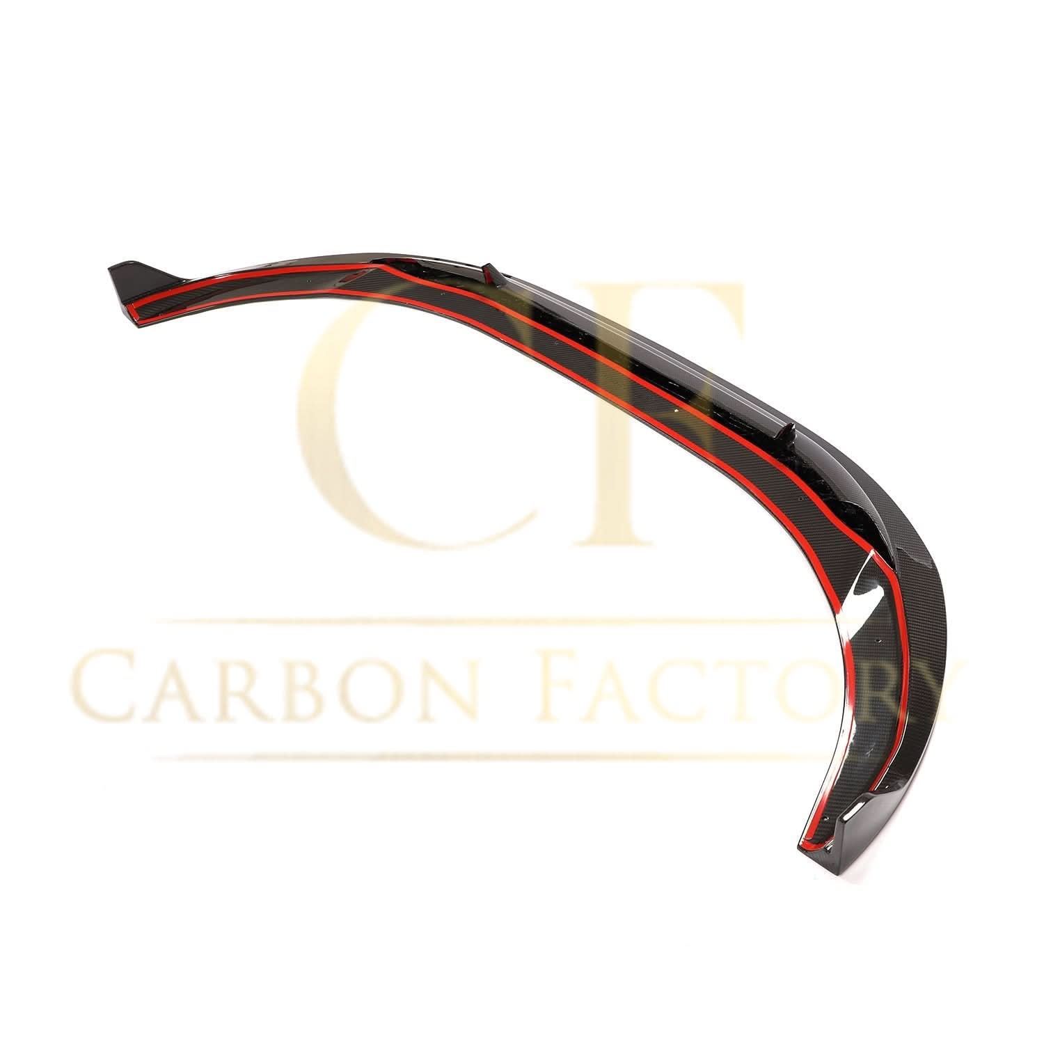 ED Style Pre-Preg Carbon Fibre Front Splitter for Audi A4 B9 S Line & S4 19-22 - Carbon Factory