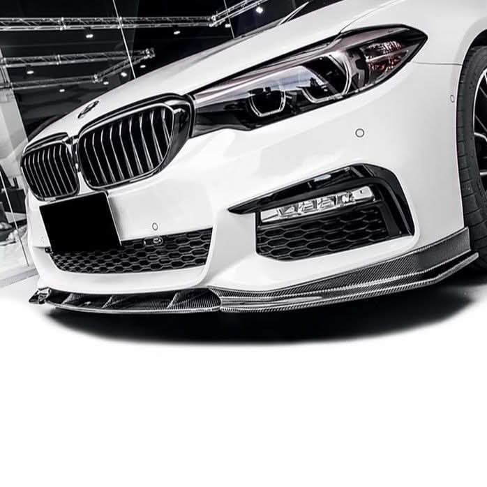 FD Style Carbon Fibre Front Splitter for BMW G30 5 Series M Sport 17-20 - Carbon Factory