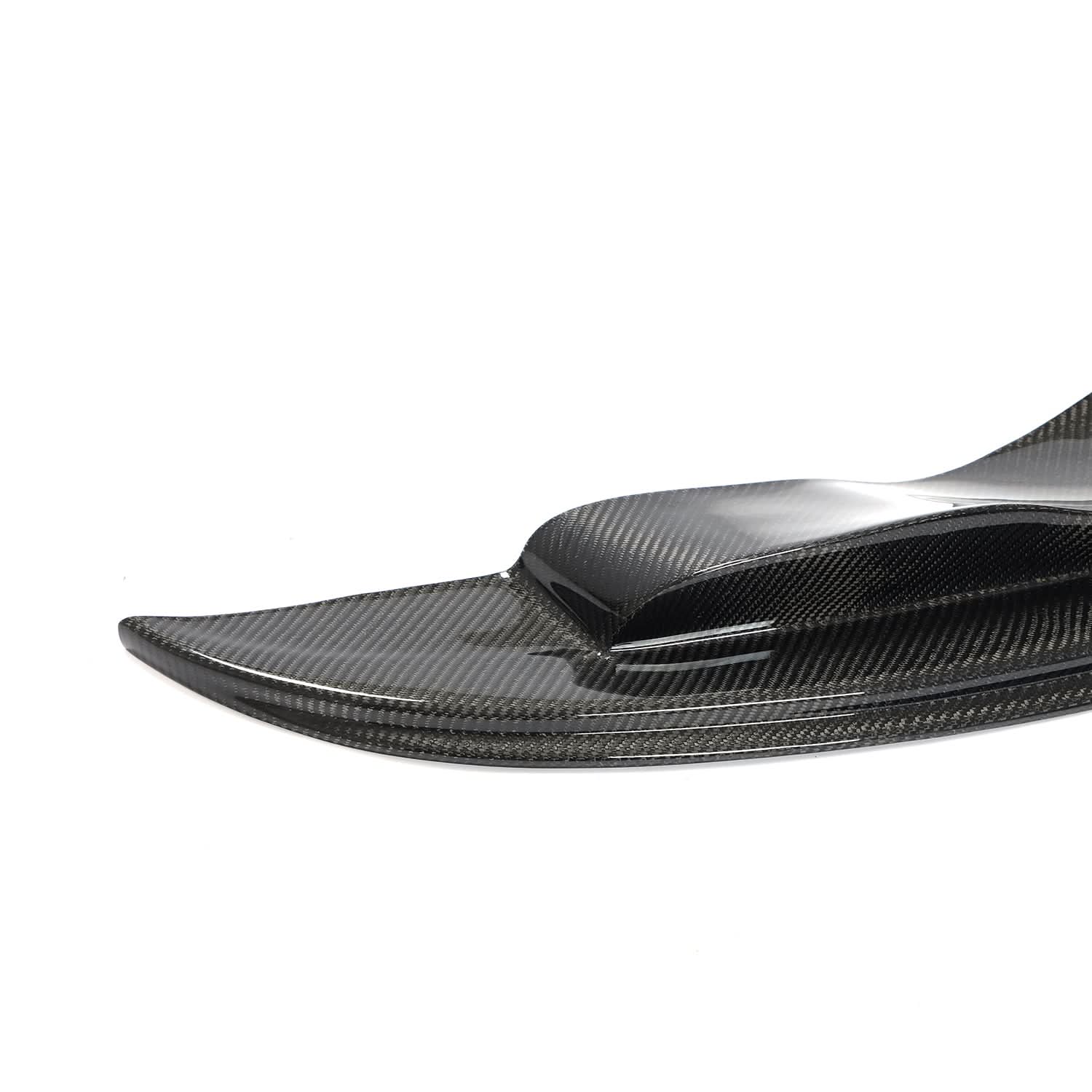GT4S V2 Style Carbon Fibre Front Splitter for BMW E90 E92 E93 M3 07-13 - Carbon Factory