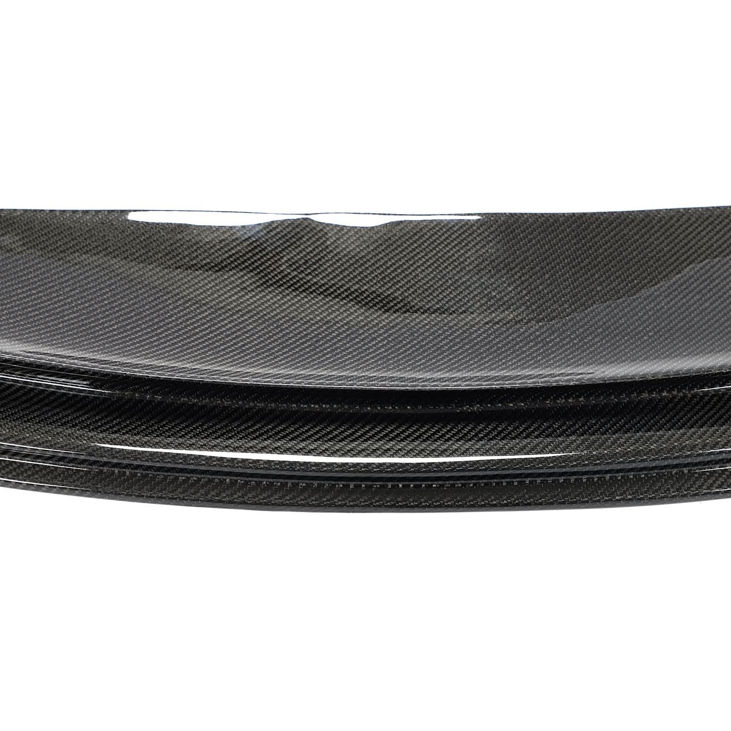 GT4S V2 Style Carbon Fibre Front Splitter for BMW E90 E92 E93 M3 07-13 - Carbon Factory