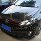 H2 Style Carbon Fibre Front Splitter for VW Golf MK6 GTI 08-13 - Carbon Factory
