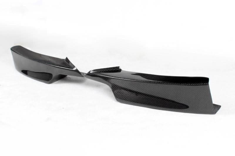 MP Style Carbon Fibre Front Splitter Covers for BMW F30 F31 3 Series M Sport 12-19 - Carbon Factory