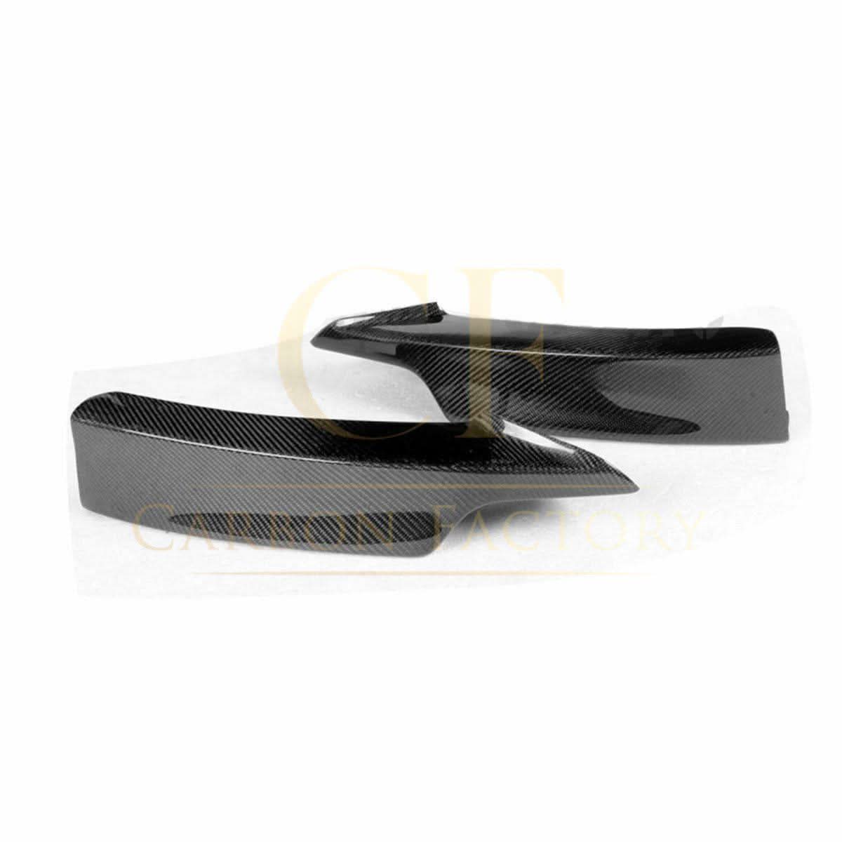 MP Style Carbon Fibre Front Splitter Covers for BMW F30 F31 3 Series M Sport 12-19 - Carbon Factory