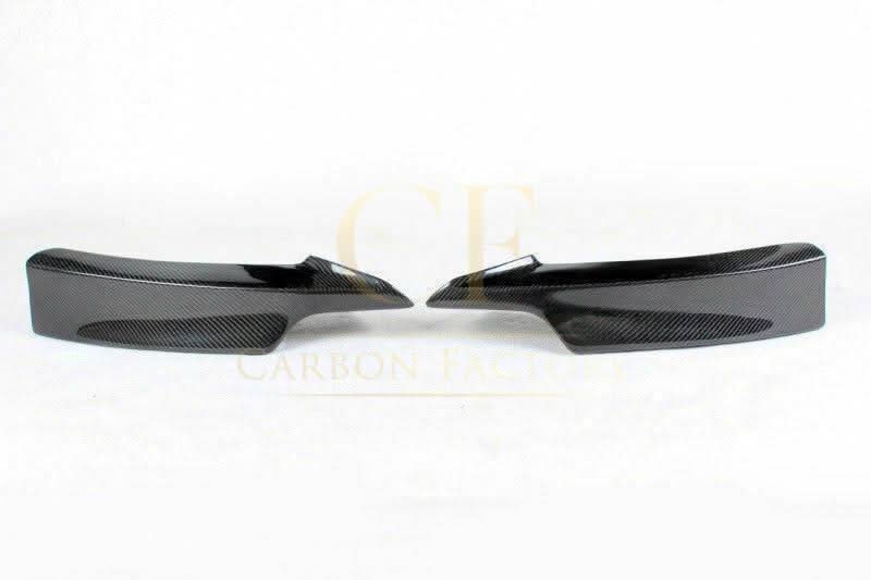 MP Style Carbon Fibre Front Splitter Covers for BMW F30 F31 3 Series M Sport 12-19 - Carbon Factory