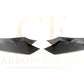 MP Style Carbon Fibre Front Splitter Covers for BMW F90 M5 Pre-LCI 17-20 - Carbon Factory