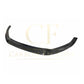 MP Style Carbon Fibre Front Splitter for Audi A3 Saloon S Line & S3 16-19 - Carbon Factory