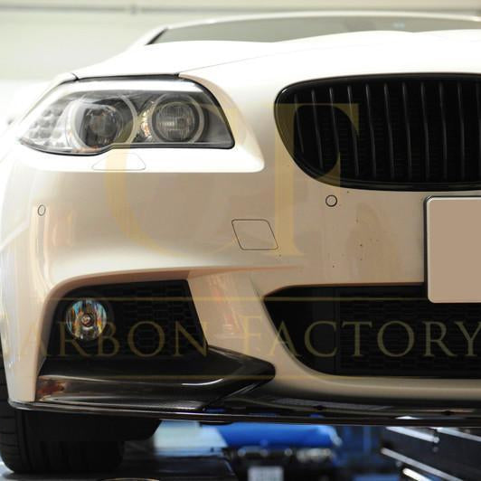 MP Style Carbon Fibre Front Splitter for BMW F10 5 Series 10-17 - Carbon Factory