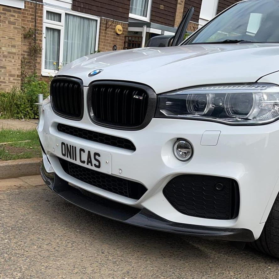 MP Style Carbon Fibre Front Splitter for BMW F15 X5 M Sport 14-18 - Carbon Factory