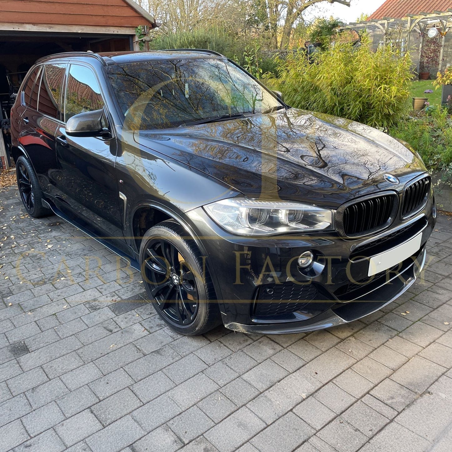 MP Style Carbon Fibre Front Splitter for BMW F15 X5 M Sport 14-18 - Carbon Factory
