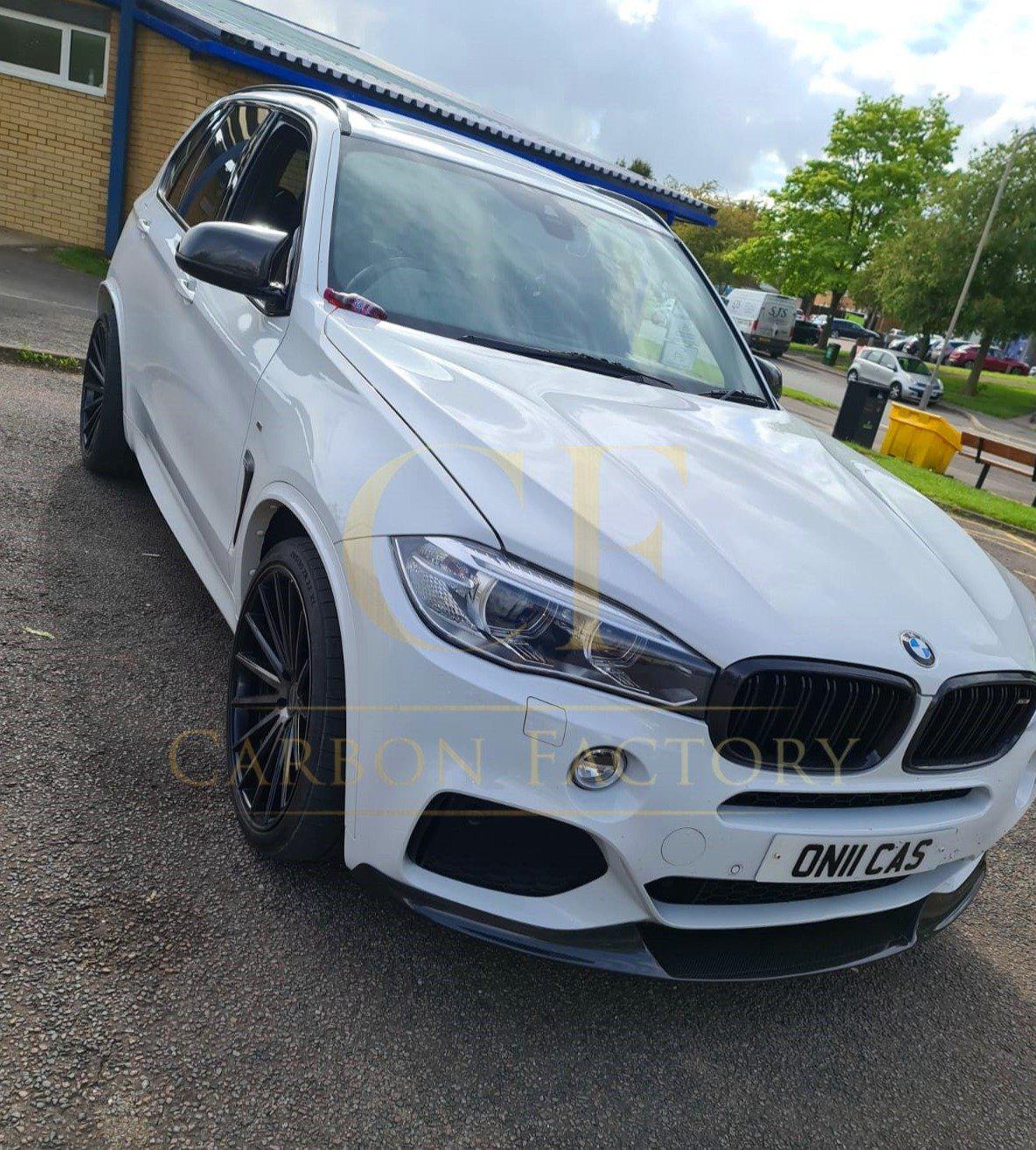 MP Style Carbon Fibre Front Splitter for BMW F15 X5 M Sport 14-18 - Carbon Factory