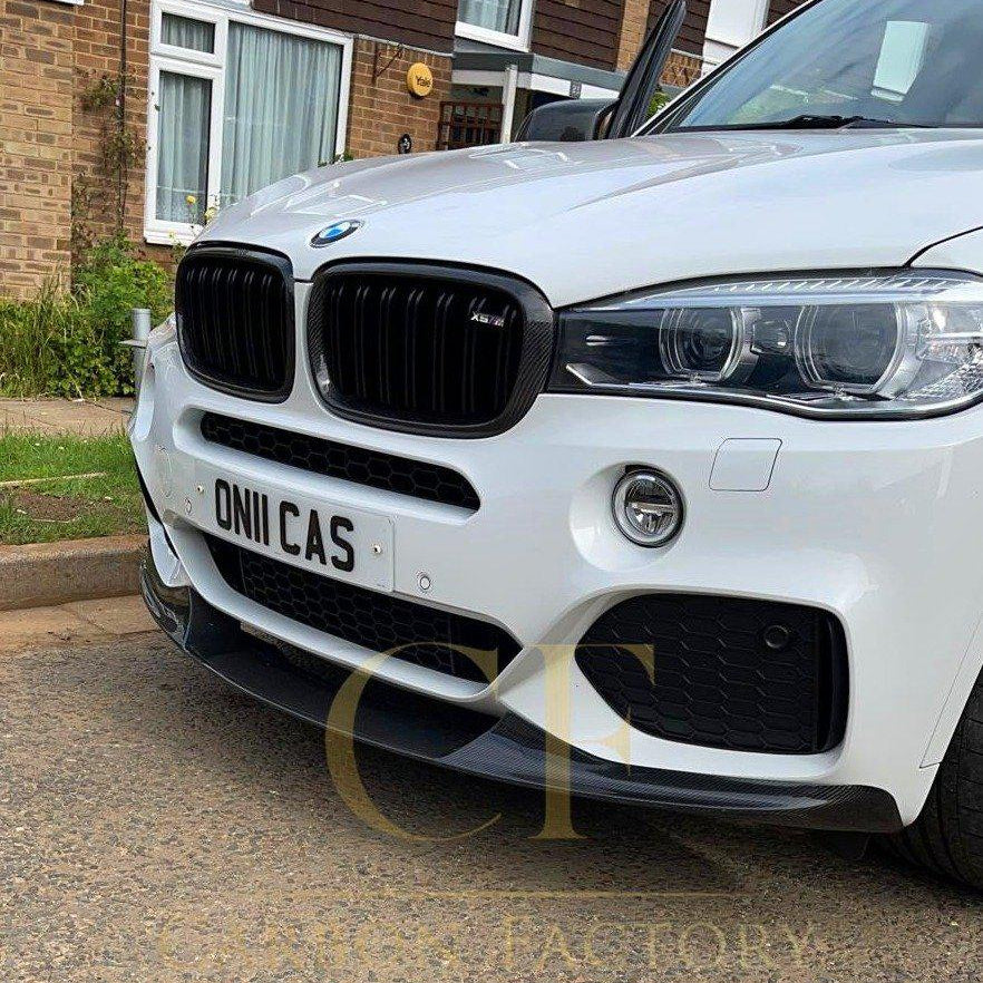 MP Style Carbon Fibre Front Splitter for BMW F15 X5 M Sport 14-18 - Carbon Factory