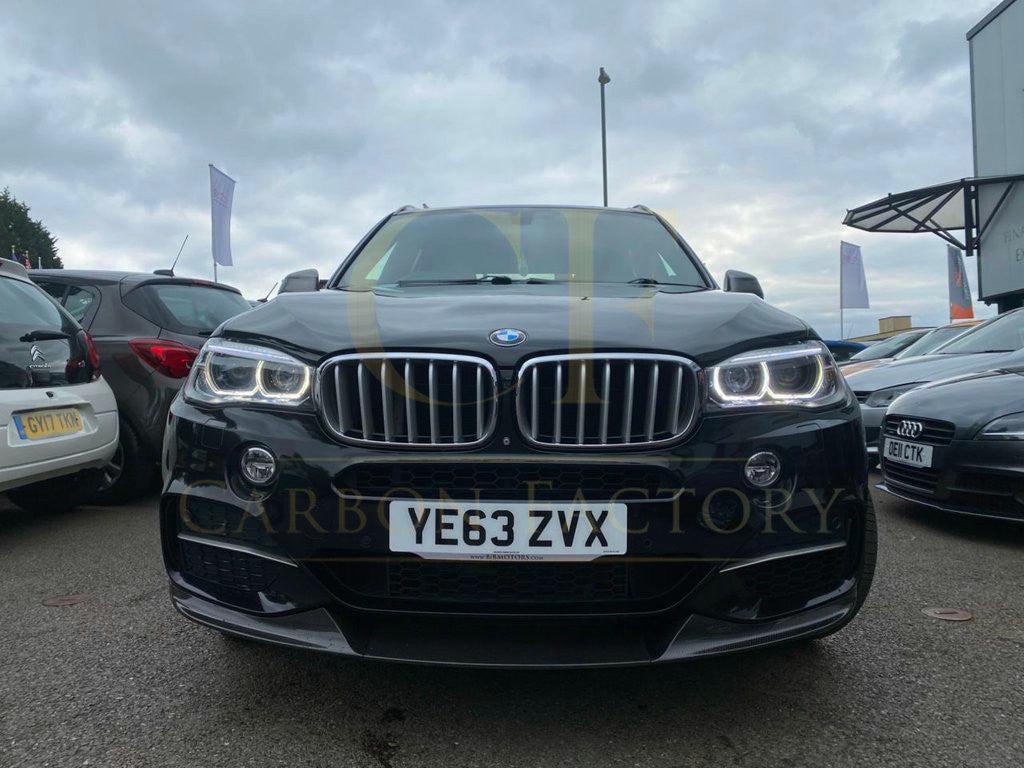 MP Style Carbon Fibre Front Splitter for BMW F15 X5 M Sport 14-18 - Carbon Factory