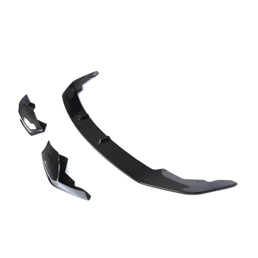 MP Style Carbon Fibre Front Splitter for BMW F20 1 Series M Sport Saloon model 19-20 - Carbon Factory