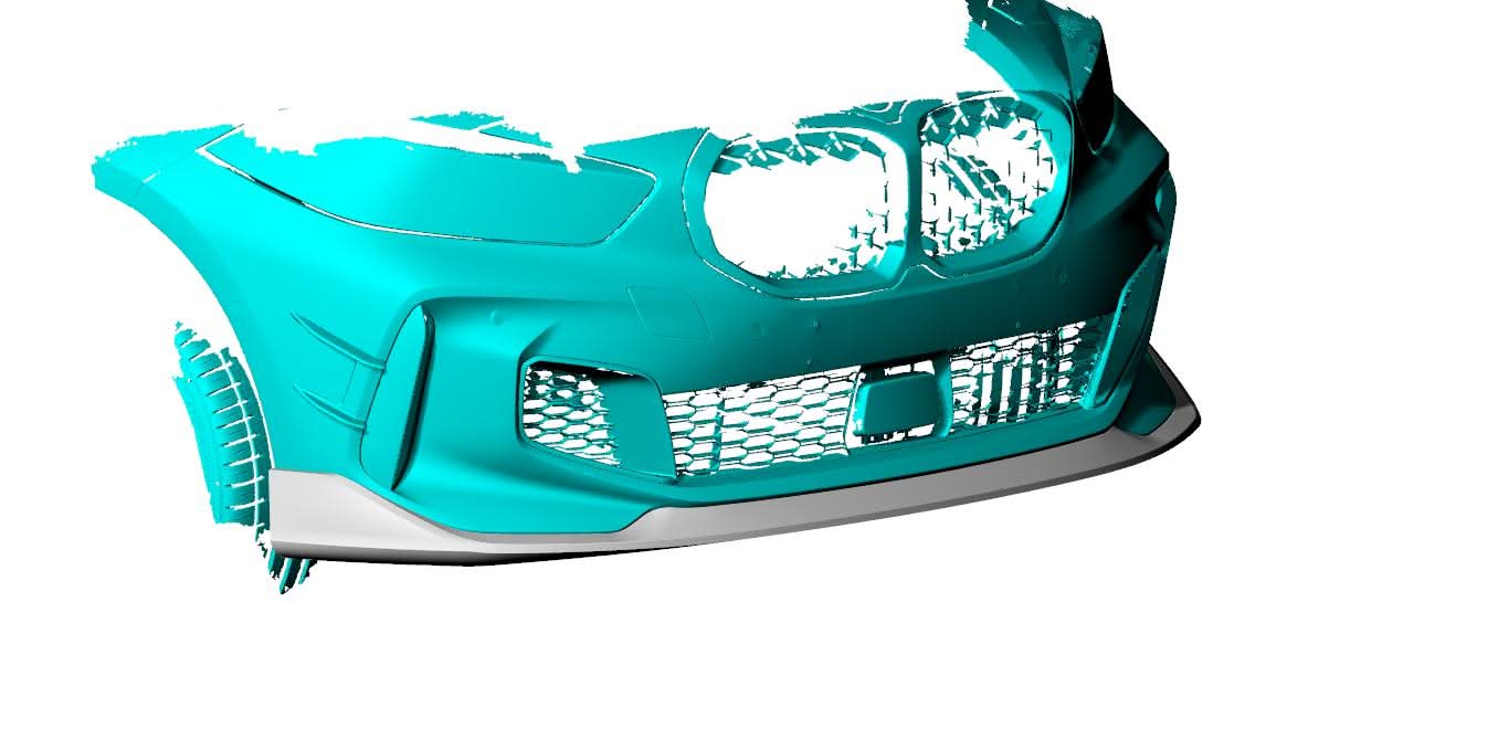 MP Style Carbon Fibre Front Splitter for BMW F40 1 Series 19-24 - Carbon Factory