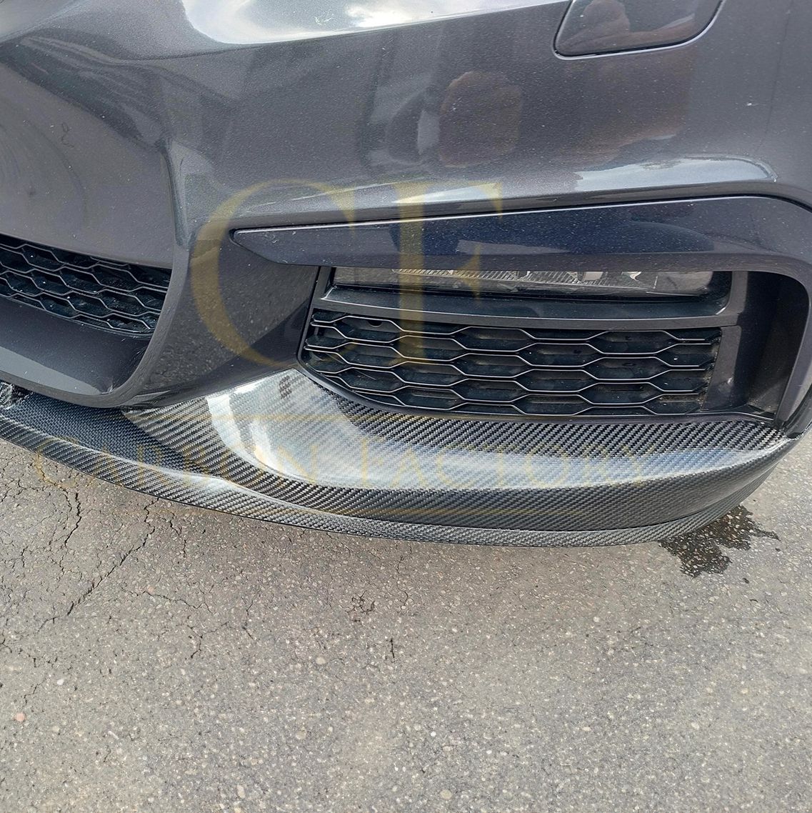 MP Style Carbon Fibre Front Splitter for BMW G30 5 Series M Sport 17-20 - Carbon Factory