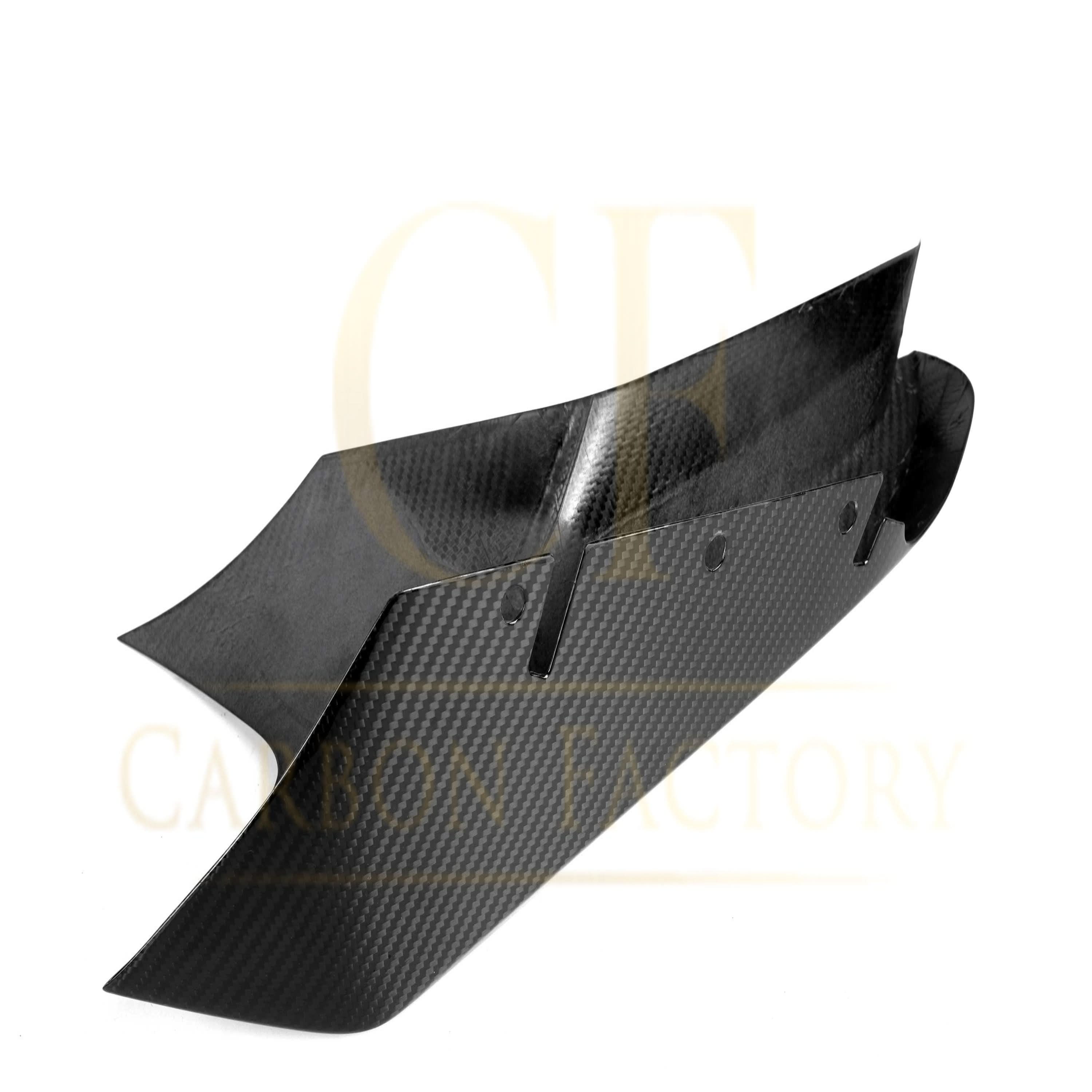 MP Style Carbon Fibre Front Splitter Covers for BMW F90 M5 Pre-LCI 17-20 - Carbon Factory