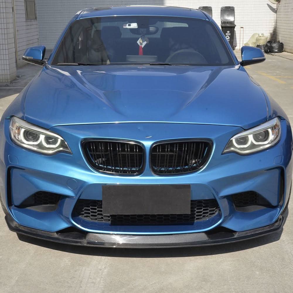 MTC Style Carbon Fibre Front Splitter for BMW F87 M2 OG 16-18 - Carbon Factory