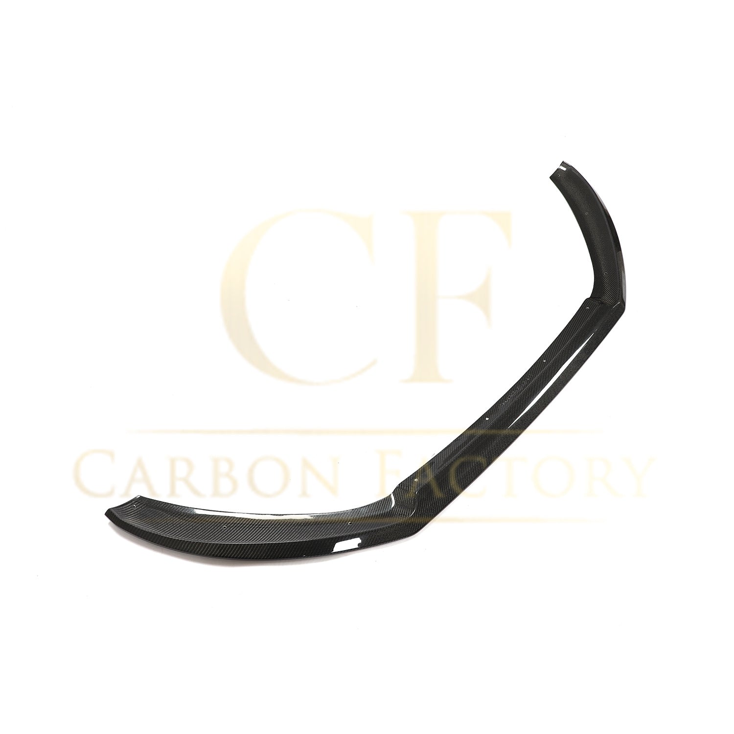 P Style Carbon Fibre Front Splitter for Audi B8 A5 S-Line & S5 07-10 - Carbon Factory