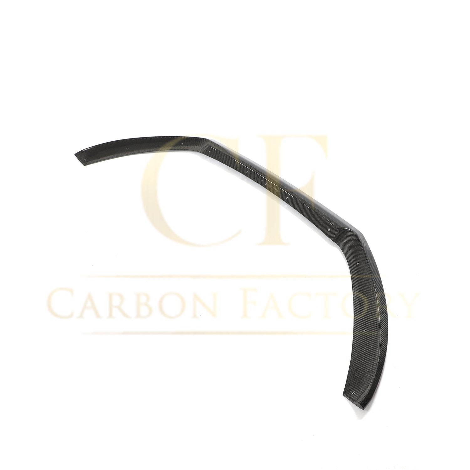P Style Carbon Fibre Front Splitter for Audi B8 A5 S-Line & S5 07-10 - Carbon Factory