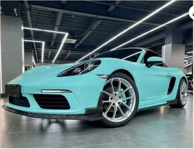 Performance Style Carbon Fibre Front Splitter for Porsche Boxster & Cayman 718 16-21 - Carbon Factory