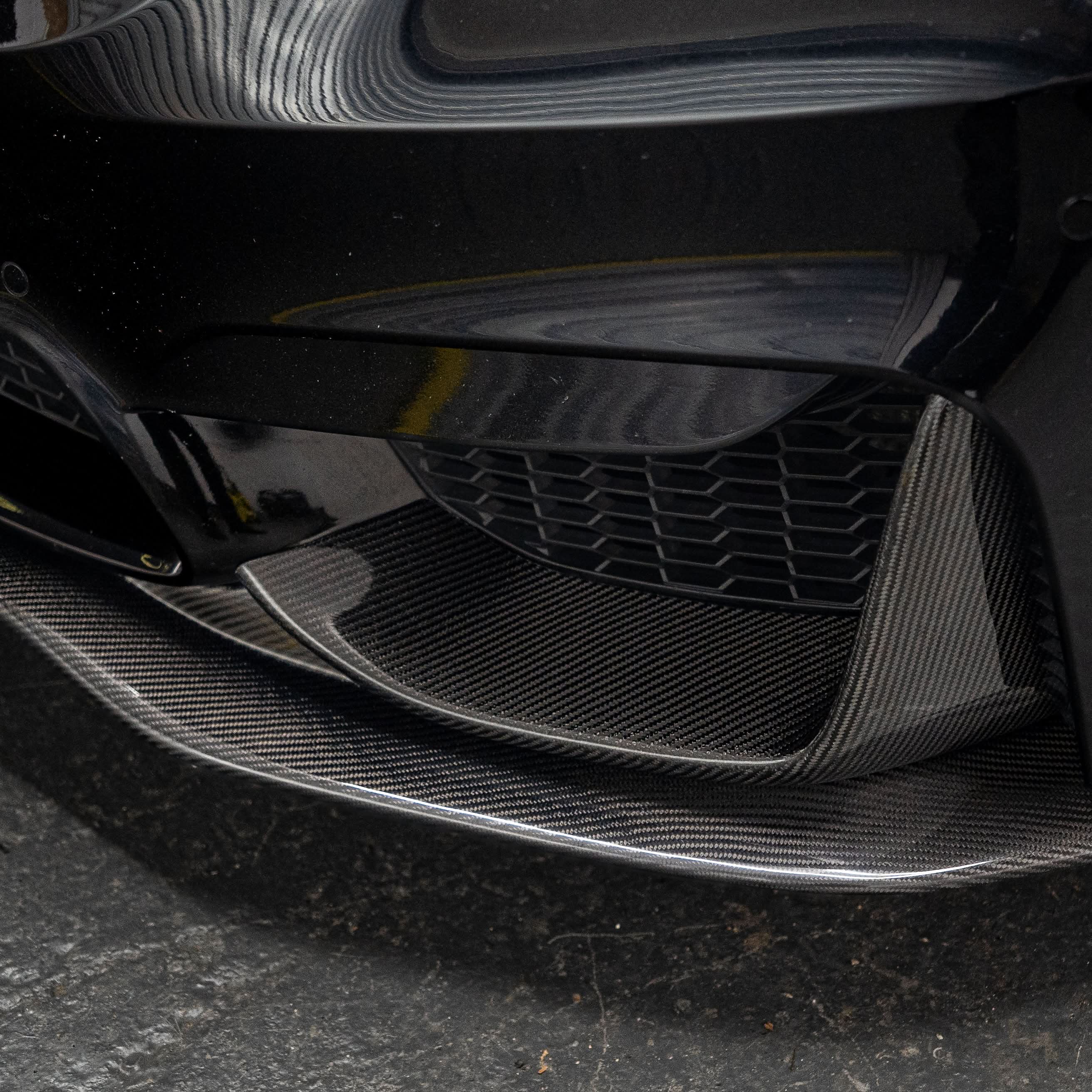 PSM Style Carbon Fibre Front Splitter for BMW F80 M3 F82 F83 M4 14-20 - Carbon Factory